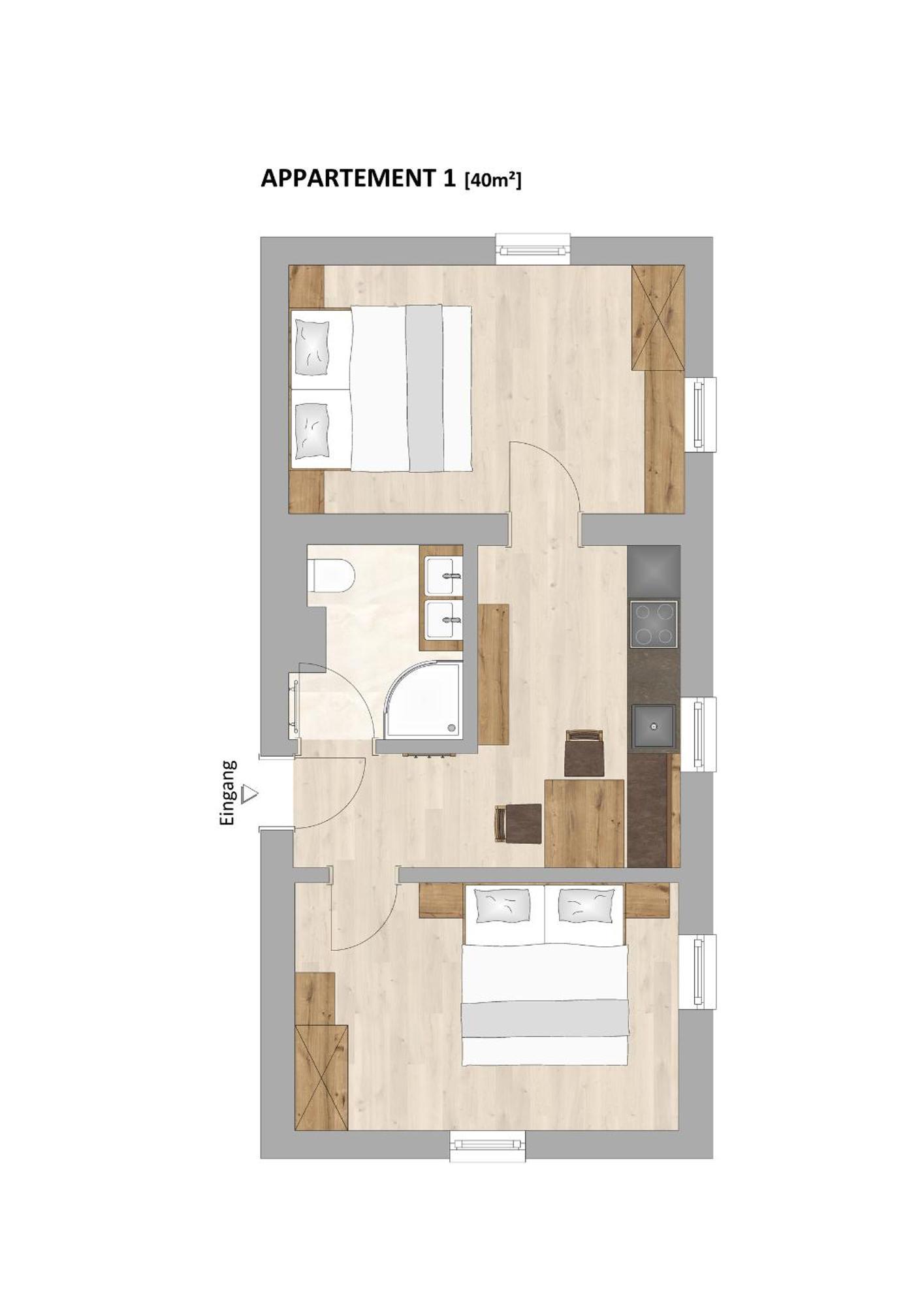 Apartment Tischlmuehle & Mehr *